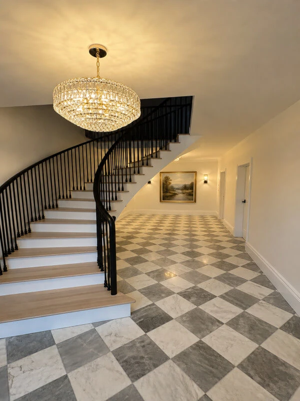 ENK Construction - Oxford Builder Hall and Stairway