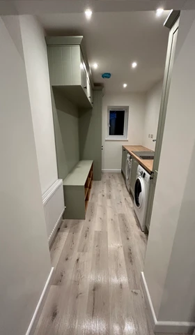 Laundry Room as part of a new Extension on a family home Holton Oxfordshire